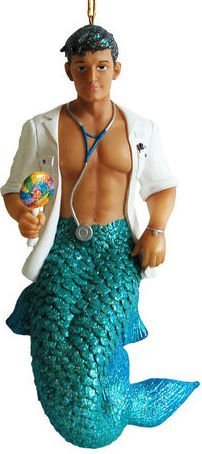 December Diamonds Doctor Turnencoff Merman Ornament