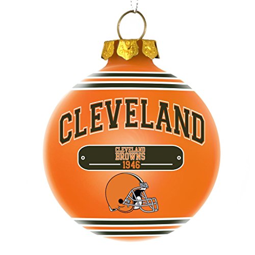 Cleveland Browns Official NFL 2014 Year Plaque Ball Ornament