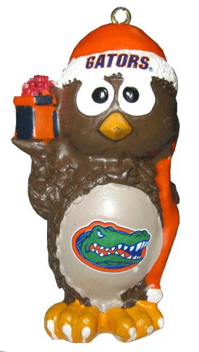 Florida Gators NCAA College Holiday Owl Christmas Ornament