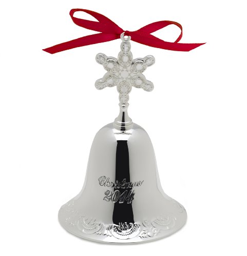 Wallace 2014 Grande Baroque Bell Ornament, 20th Anniversary Edition