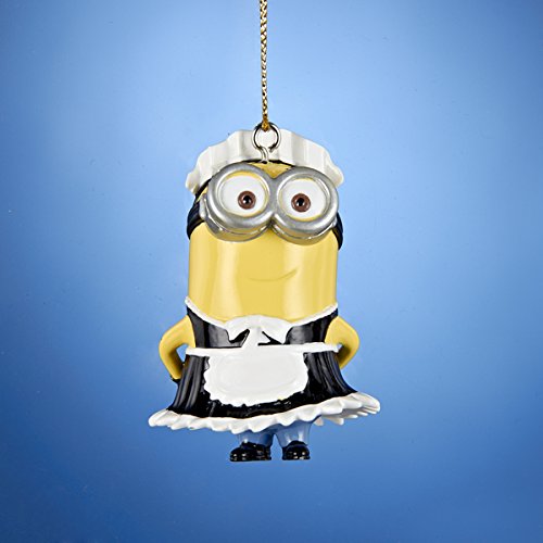 2.25″ Full Round Resin Despicable Me French Maid Ornament