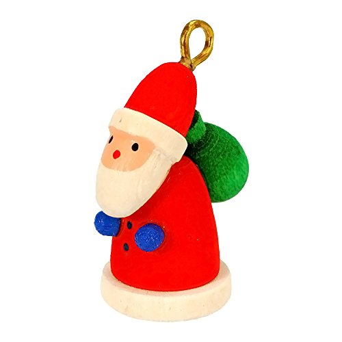 10-0790 – Christian Ulbricht Ornament – Santa – 1″”H x .5″”W x .75″”D