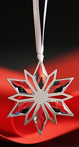 Swarovski Silver Star Christmas Ornament 2014