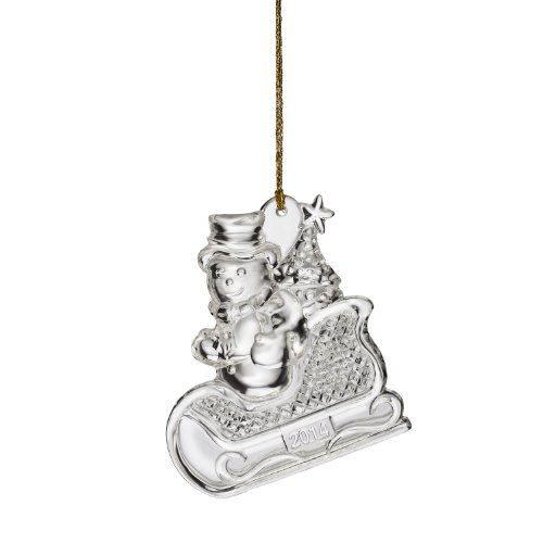 Marquis By Waterford 2014 Snowman Ornament