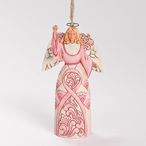 Jim Shore Breast Cancer Awareness Angel Ornament New for 2014 4044521