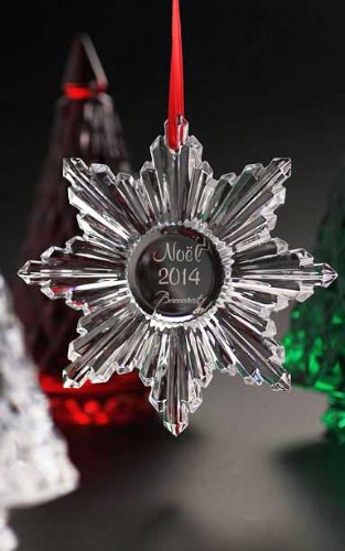 Baccarat 2014 Annual Noel Ornament, Clear