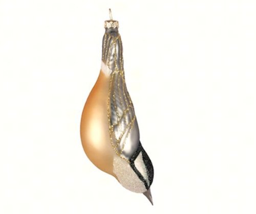 Cobane Studio Rose Breasted Nuthatch Ornament