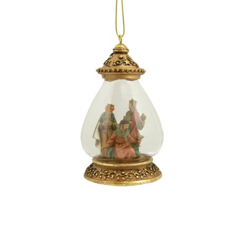 Fontanini Lighted Topper Nativity Three Kings Drydome Christmas Ornament #56204