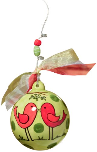 Glory Haus Merry Christmas Darling Ball Ornament, 4 by 4-Inch