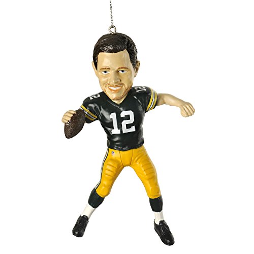 Aaron Rodgers (Green Bay Packers) Forever Collectibles 4″ NFL Player Ornament