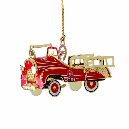 Baldwin Pedal Fire Truck Ornament