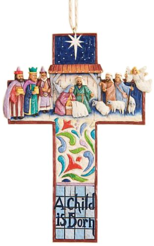 Cross Nativity Scene