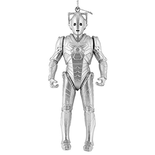 Doctor Who Cyberman Blow Mold Christmas Ornament