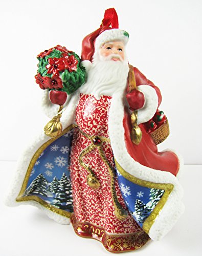 Danbury Mint 2007 Annual Santa Claus Ornament