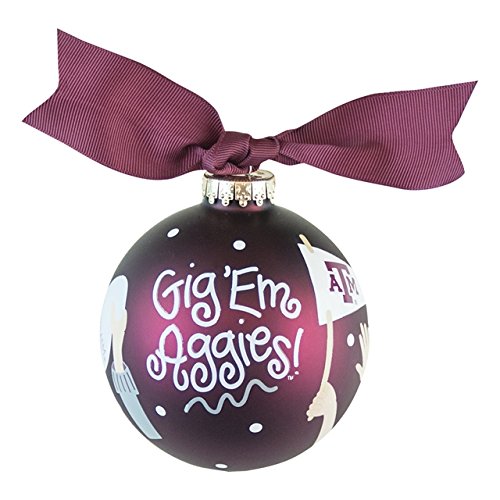 TX A&M Crowd Cheer Ornament