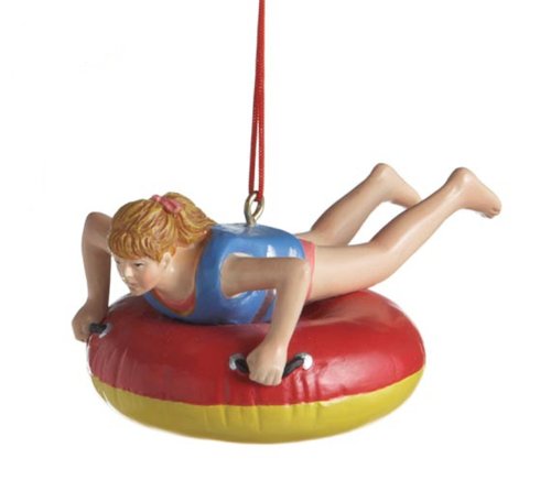 Midwest Water Tube Christmas Ornament Boating Fun 268469 (Girl)