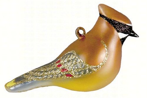 Cobane Studio LLC Cedar Waxwing Ornament