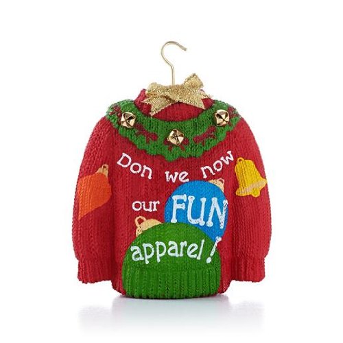 Holiday Sweater 2013 Hallmark Ornament