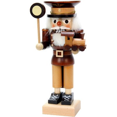 32-680 – Christian Ulbricht Nutcracker – Conductor (Natural) – 9.5″”H x 4″”W x 3.5″”D