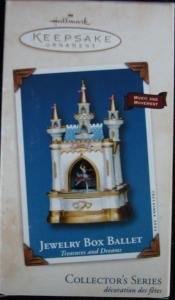 Treasure and Dreams #1 Jewelry Box Ballet 2002 hallmark ornament