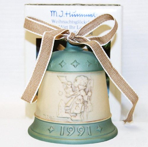 M.J. Hummel 1991 “Hear Ye Hear Ye” Goebel Bell German Collectible Ornament – Vintage Holiday Decor