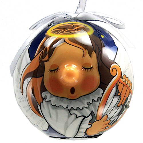 Christmas Hanging Light-Up Ball Ornaments Angel