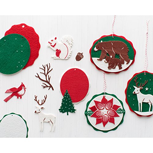 Martha Stewart Crafts Christmas Felt Ornament Kit