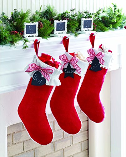 Mud Pie Heart Ornament Stocking