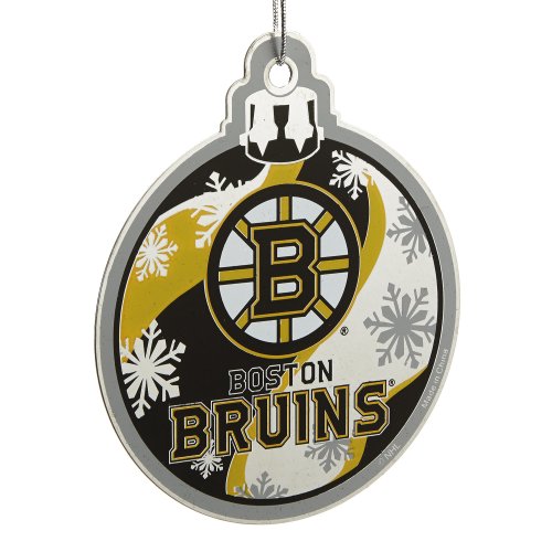 Forever Collectibles Boston Bruins Metal Holiday Ornament
