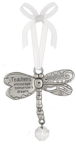 Teachers Encourage Dreams – Beautiful Blessing Dragonfly Ornament by Ganz