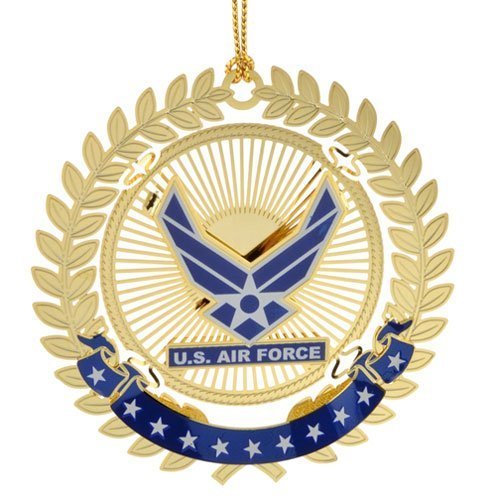 ChemArt 2.5″ Collectible Keepsakes United States Air Force Logo Christmas Ornament