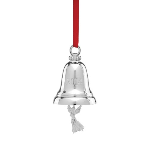 Lenox 2014 Silver Bell Ornament