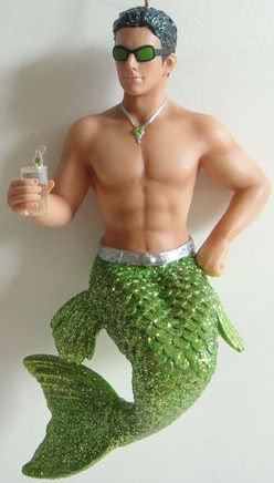 December Diamonds Tonic Merman Ornament