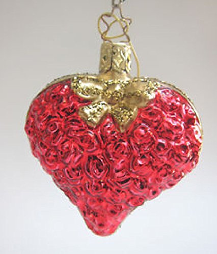 Bouquet of Hearts #1-081-02 by Inge-Glas of Germany – Christmas Tree Ornament