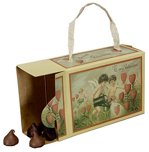 Primitives By Kathy Valentines Decor – Vintage Cupid Candy Box – 17352