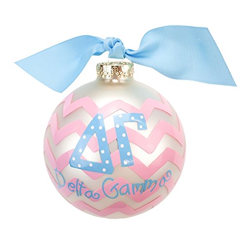 Coton Colors Delta Gamma Ornament – DG-CHEV-NOMSG