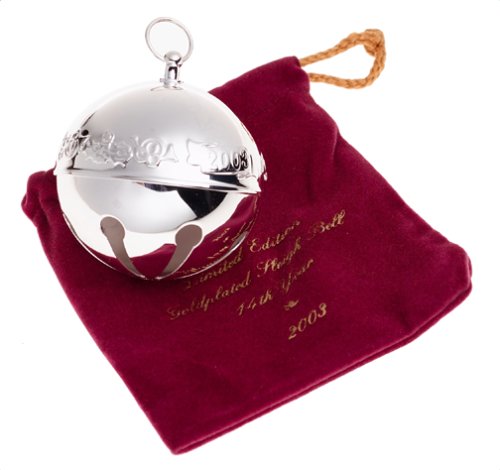 Wallace Silverplated Sleigh Bell 33rd Edition