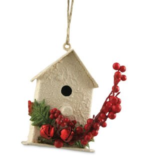 Jingle Holly Birdhouse