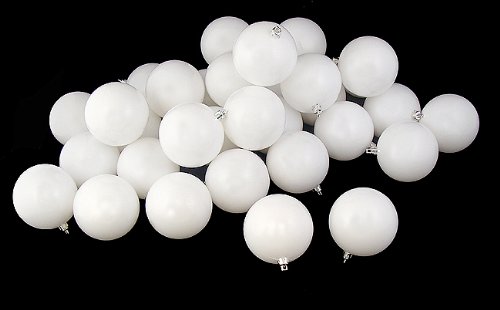 Vickerman Matte Ball, Includes 60 Per Box, 2.4-Inch, White