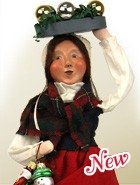 Byers’ Choice “Woman Selling Glass Ornaments” Caroler Figurine