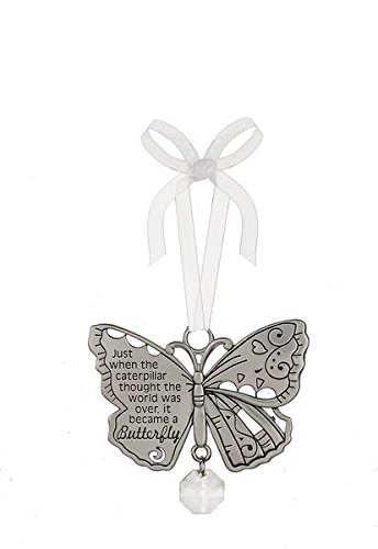 Caterpillar Became a Butterfly – Beautiful Blessing Butterfly Ornament by Ganz