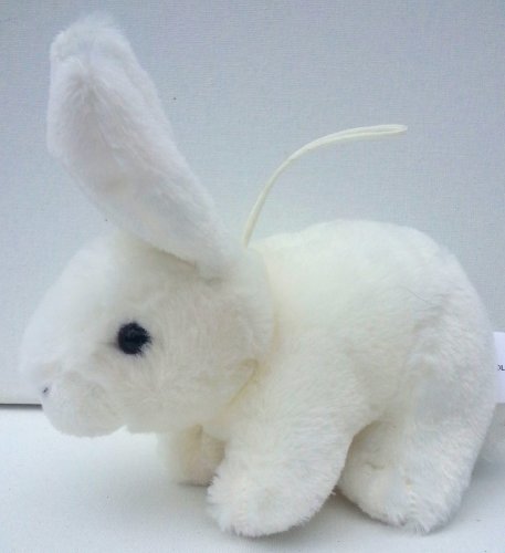 White Bunny Ornament ~ St Nicholas Square