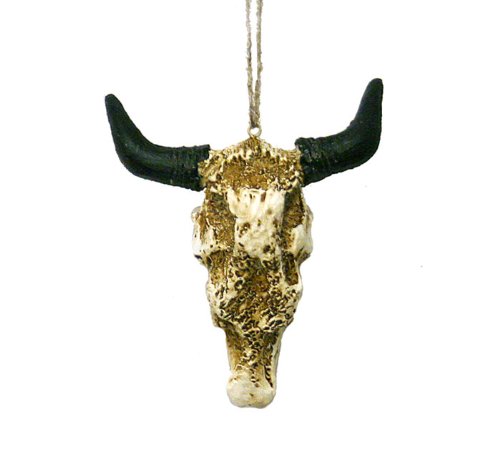 Bull Skull Ornament – Christmas Ornament Holiday Gift