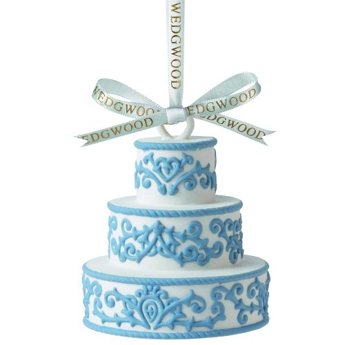 Wedgwood 2013 Our First Christmas Together, Wedding Cake Ornament