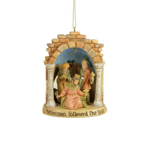 Fontanini Three Kings Lighted Nativity Christmas Ornament #54630