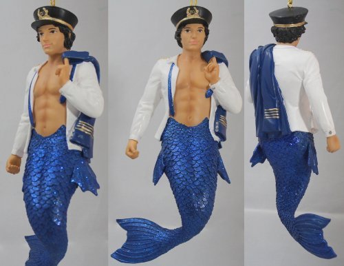 December Diamonds Fly Boy Merman Ornament