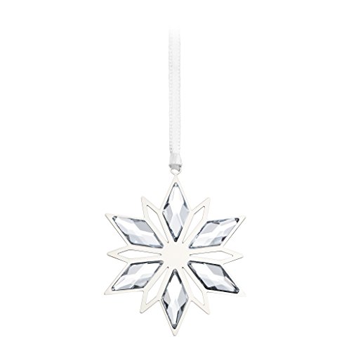 Swarovski Silver Star Christmas Ornament