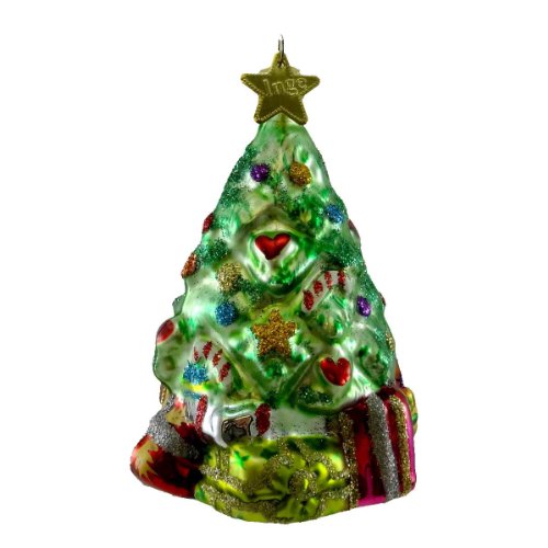 Inge Glas MERRIEST CHRISTMAS 803707 Tree Ornament Presents New