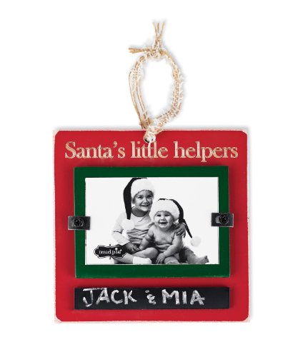 Mud Pie Santa’s Helpers Ornament Frame