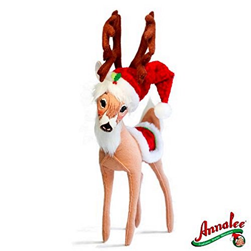2012 Annalee Dolls 12″ Cozy Christmas Reindeer, Posable